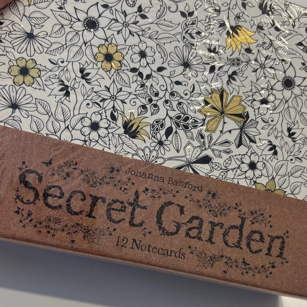 Secret Garden Notecards Set by Johanna Basford